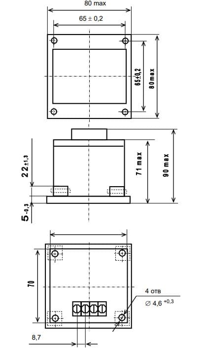 Е842/1 габариты