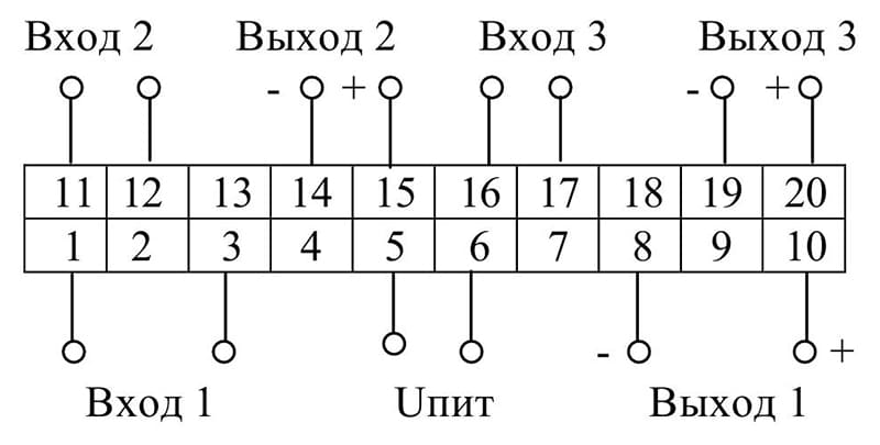 Е855ЭС преобразователь измерительный напряжения переменного тока