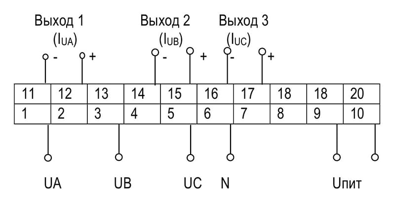 Е855ЭС преобразователь измерительный напряжения переменного тока