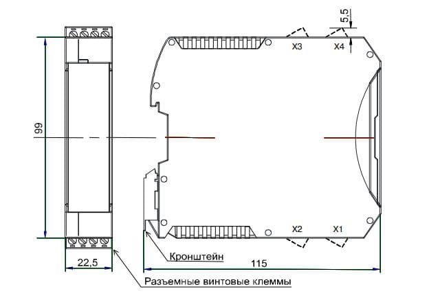 НПСИ-230-ПМ10 преобразователь измерительный потенциометров